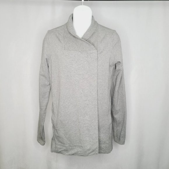 SOLD Lululemon Belle Wrap - Heathered Medium Grey - Picture 2 of 8